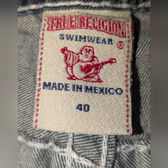 True Religion Surf Denim Swimwear